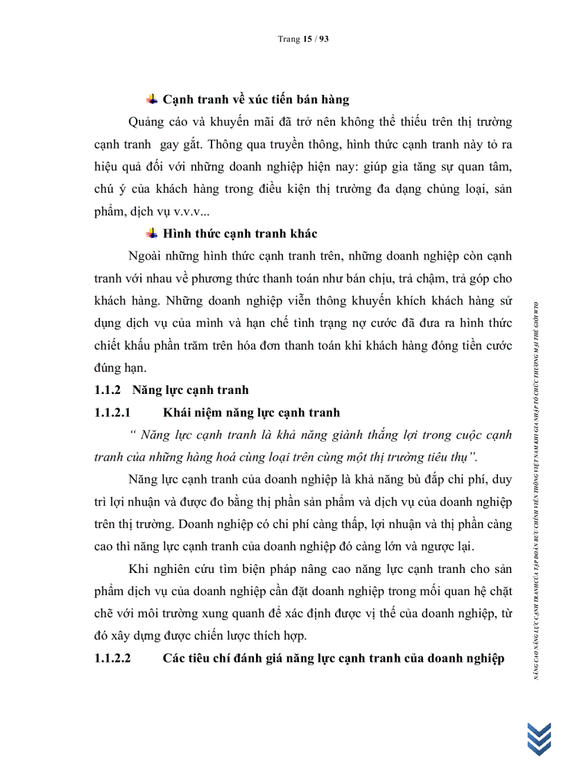image for page Nâng cao năng lực cạnh tranh của Tập đoàn Bưu Chính Viễn Thông Việt Nam VNPT khi gia nhập WTO