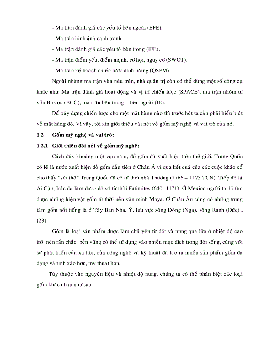 image for page Xây dựng chiến lược phát triển xuất khẩu gốm mỹ nghệ Việt Nam sang thị trường Hoa Kỳ đến năm 2015