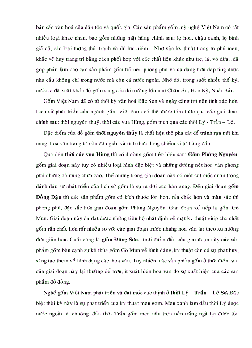 image for page Xây dựng chiến lược phát triển xuất khẩu gốm mỹ nghệ Việt Nam sang thị trường Hoa Kỳ đến năm 2015