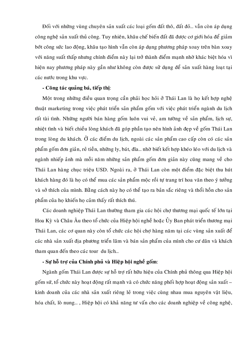 image for page Xây dựng chiến lược phát triển xuất khẩu gốm mỹ nghệ Việt Nam sang thị trường Hoa Kỳ đến năm 2015