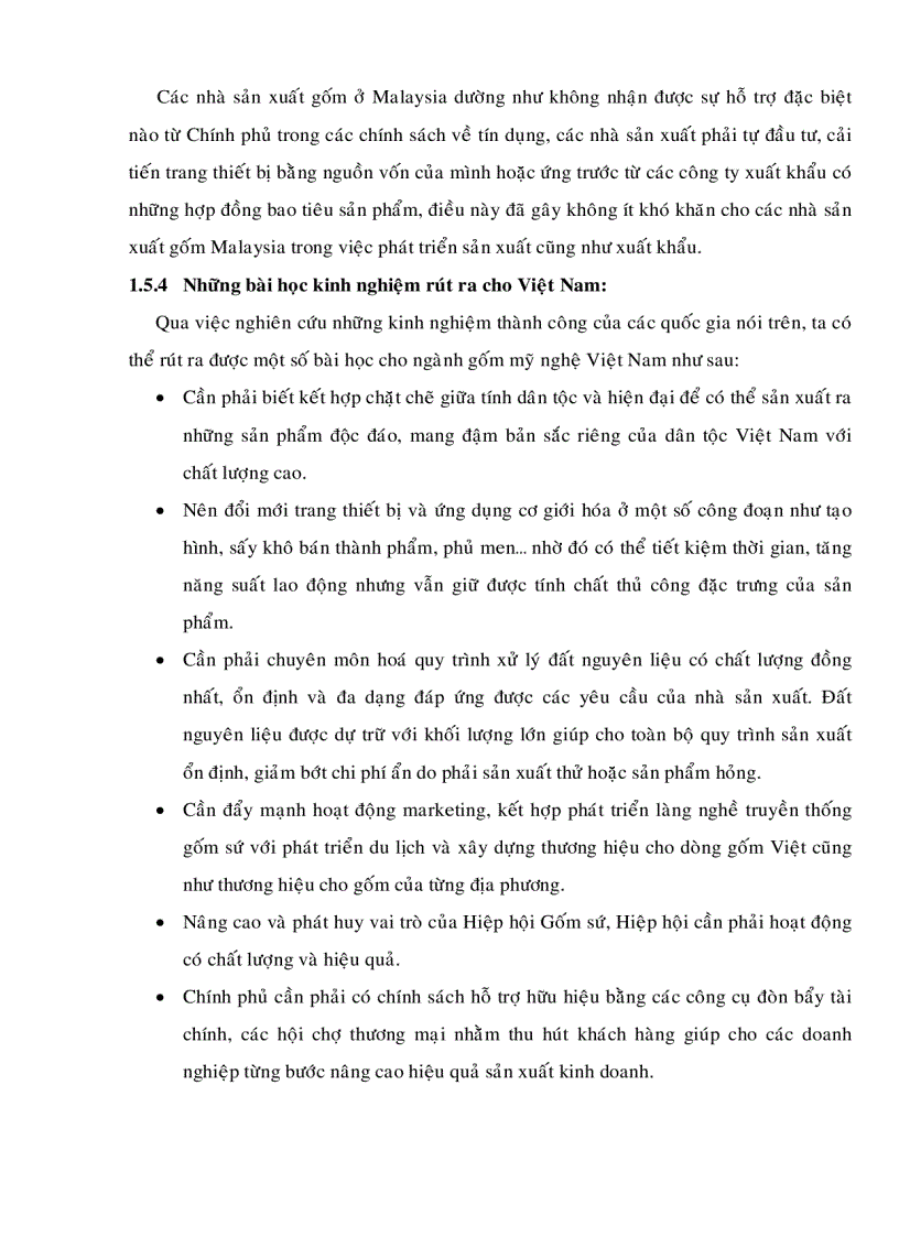 image for page Xây dựng chiến lược phát triển xuất khẩu gốm mỹ nghệ Việt Nam sang thị trường Hoa Kỳ đến năm 2015