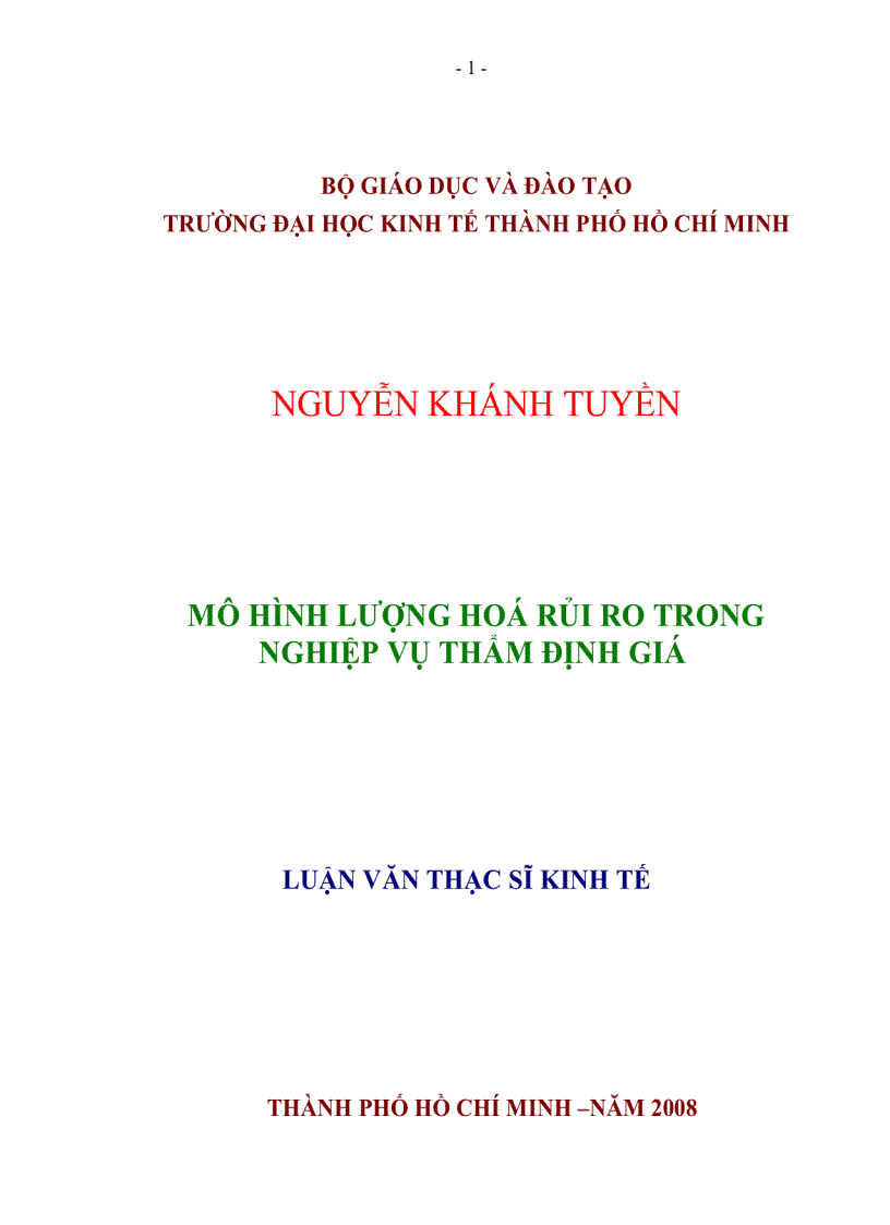 GIẢI PHÁP CẢI THIỆN MÔ HÌNH QUẢN TRỊ RỦI RO TÍN DỤNG TẬP TRUNG TẠI NGÂN  HÀNG TMCP CÔNG THƯƠNG VIỆT NAM  PDF