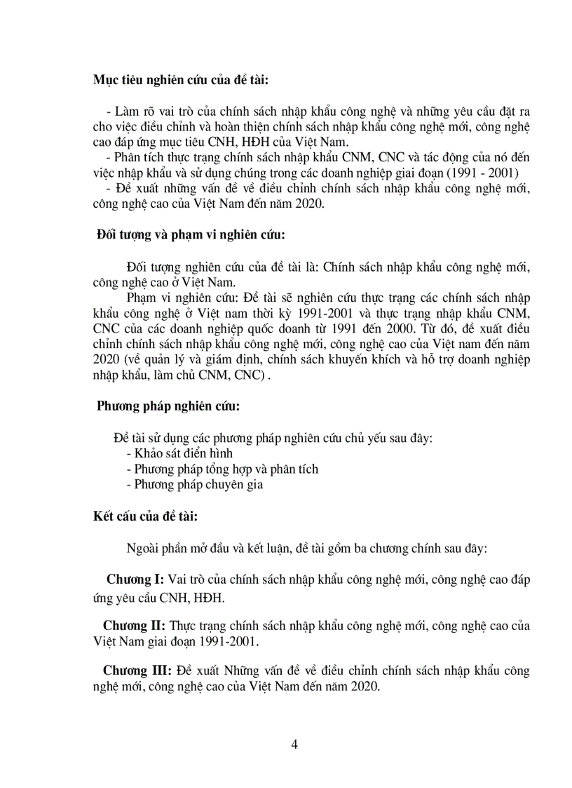 image for page Chính sách nhập khẩu công nghệ mới công nghệ cao đáp ứng yêu cầu công nghiệp hóa hiện đại hóa của việt nam thực trạng và giải pháp