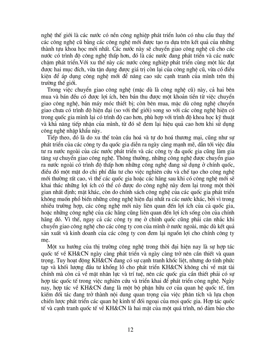 image for page Chính sách nhập khẩu công nghệ mới công nghệ cao đáp ứng yêu cầu công nghiệp hóa hiện đại hóa của việt nam thực trạng và giải pháp