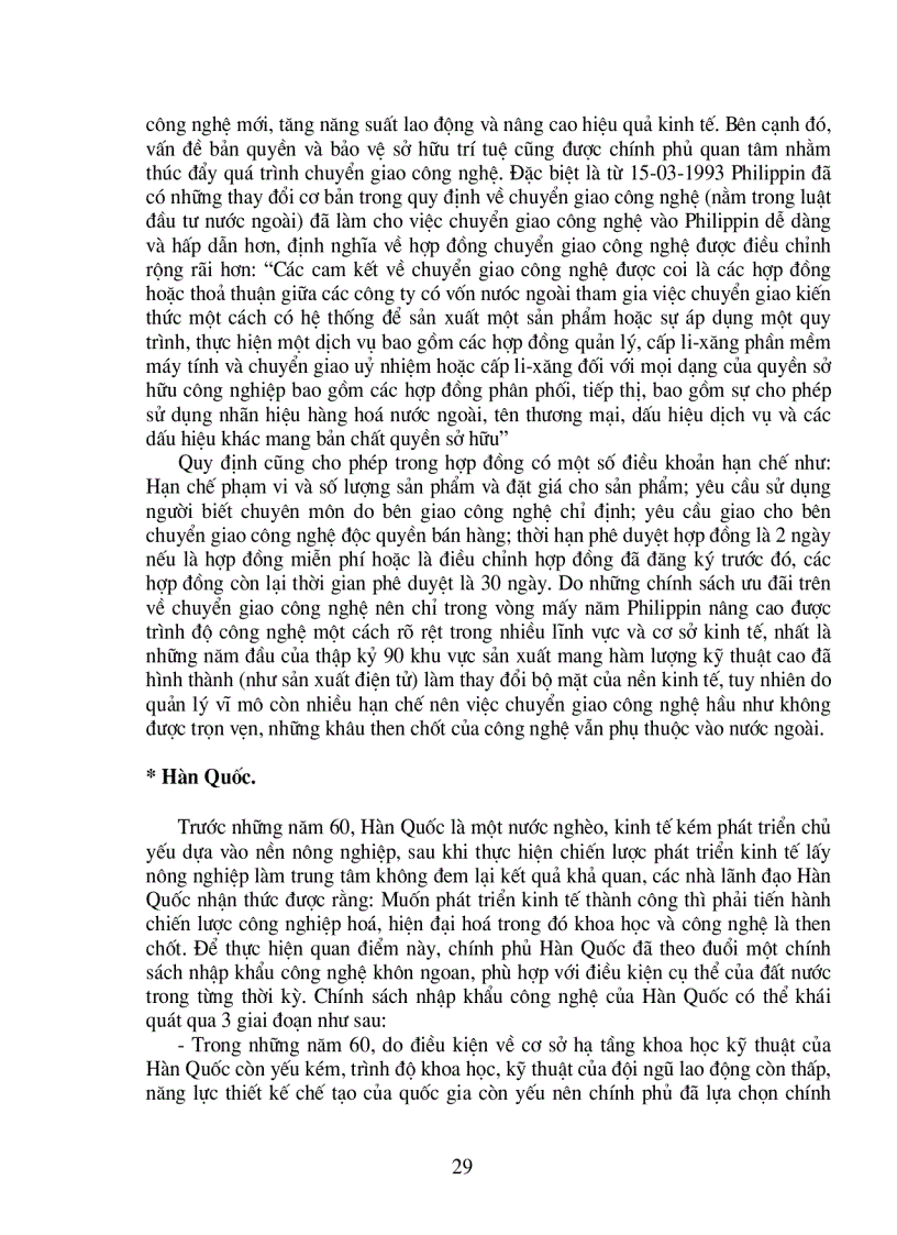image for page Chính sách nhập khẩu công nghệ mới công nghệ cao đáp ứng yêu cầu công nghiệp hóa hiện đại hóa của việt nam thực trạng và giải pháp