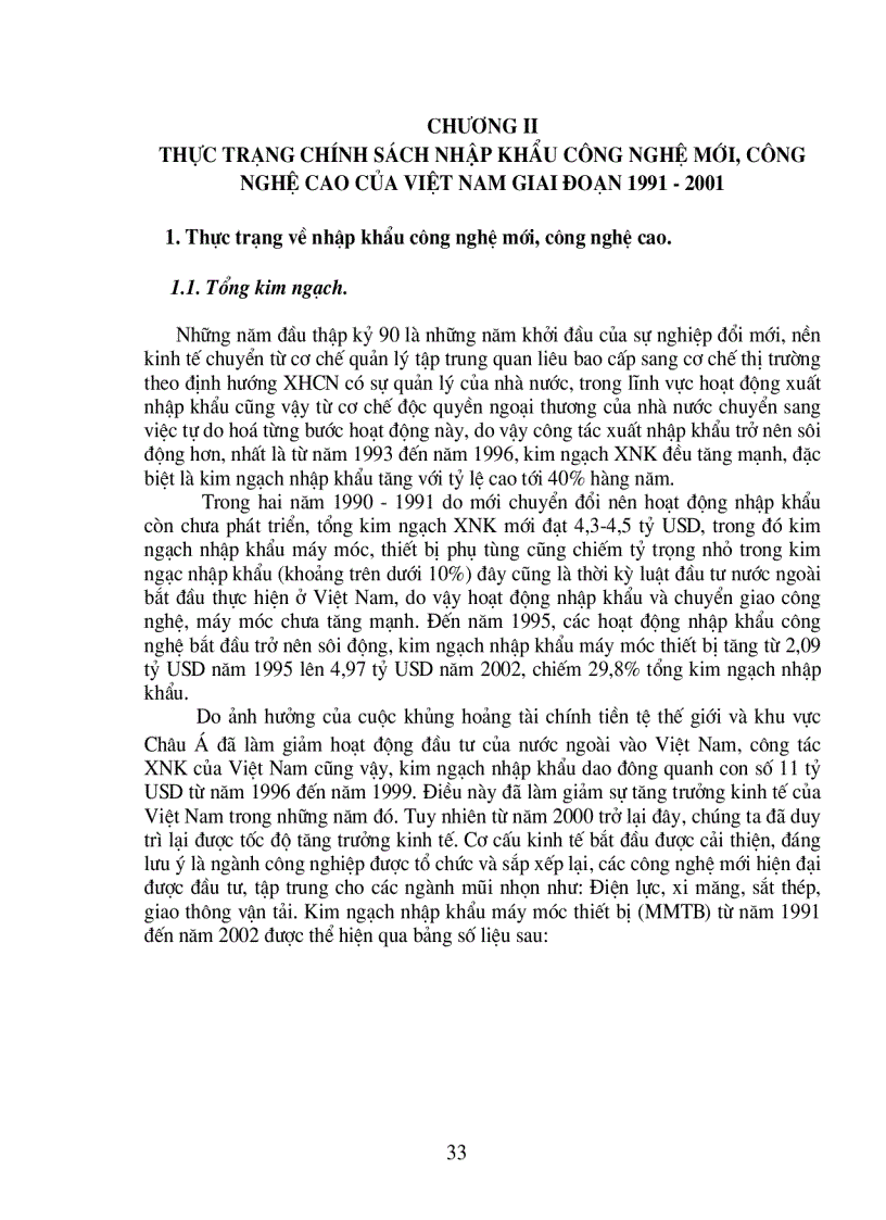 image for page Chính sách nhập khẩu công nghệ mới công nghệ cao đáp ứng yêu cầu công nghiệp hóa hiện đại hóa của việt nam thực trạng và giải pháp