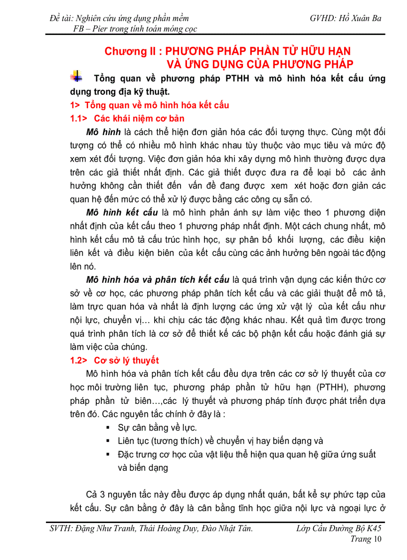 image for page Nghiên cứu ứng dụng phần mềm FB Pier trong tính toán móng cọc