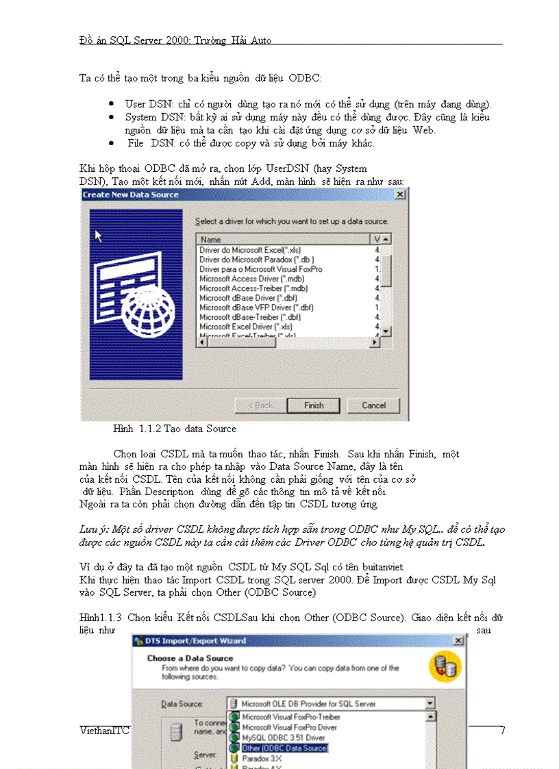 image for page Ứng dụng SQL sever 2000 quản trị cơ sở dữ liệu của Truong Hai Auto
