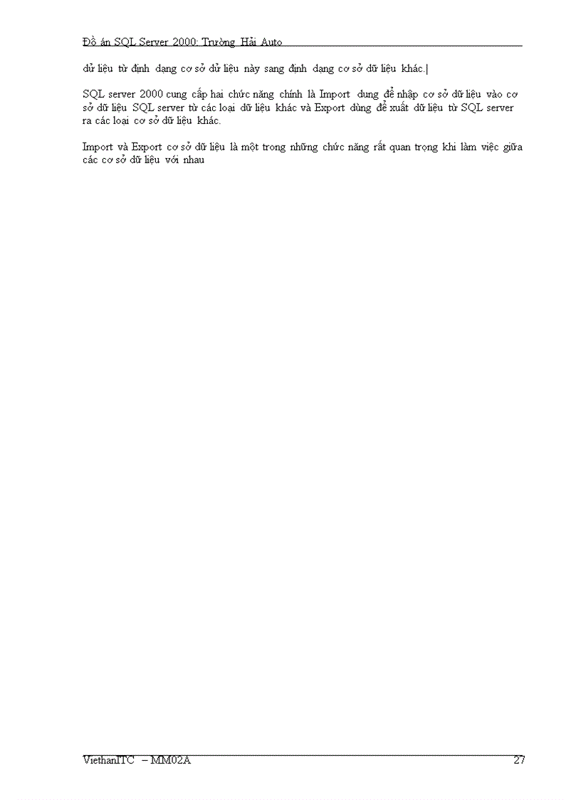 image for page Ứng dụng SQL sever 2000 quản trị cơ sở dữ liệu của Truong Hai Auto
