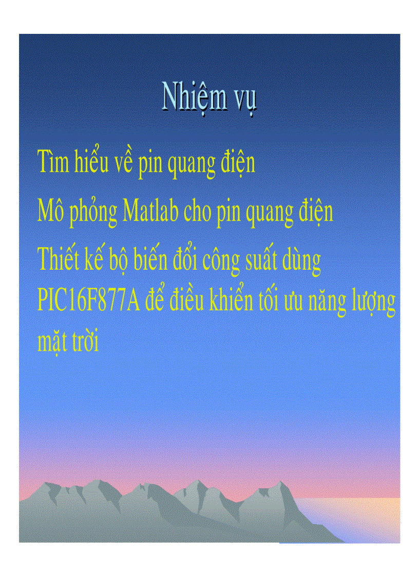 image for page Tối ưu hoá năng lượng pin quang điện theo đặc tuyến V I 01 2008 ĐHBK TP HCM