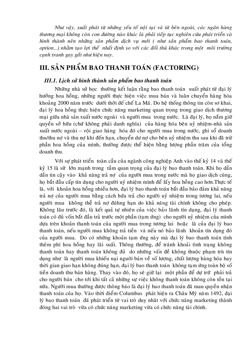 image for page Sản phẩm bao thanh toán factoring Những giải pháp hoàn thiện và phát triển sản phẩm bao thanh toán tại Việt Nam hiện nay