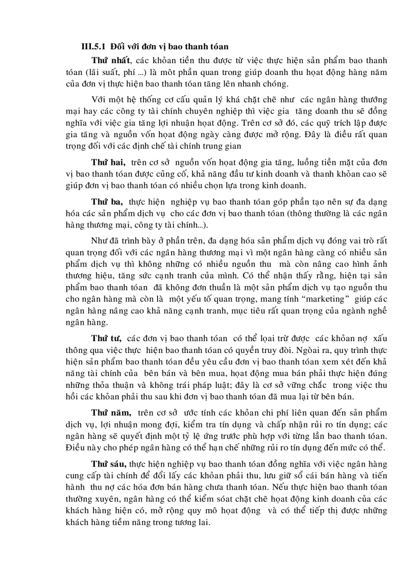 image for page Sản phẩm bao thanh toán factoring Những giải pháp hoàn thiện và phát triển sản phẩm bao thanh toán tại Việt Nam hiện nay