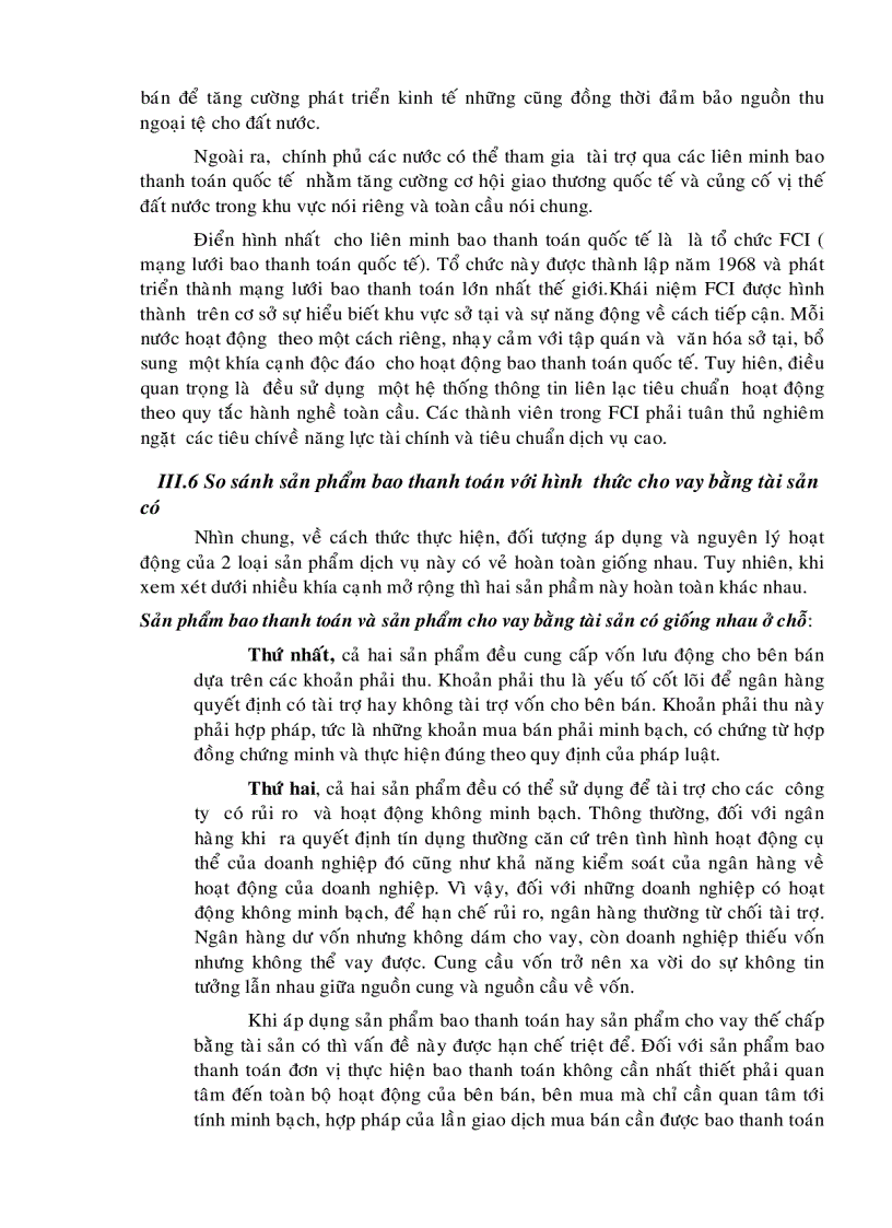 image for page Sản phẩm bao thanh toán factoring Những giải pháp hoàn thiện và phát triển sản phẩm bao thanh toán tại Việt Nam hiện nay