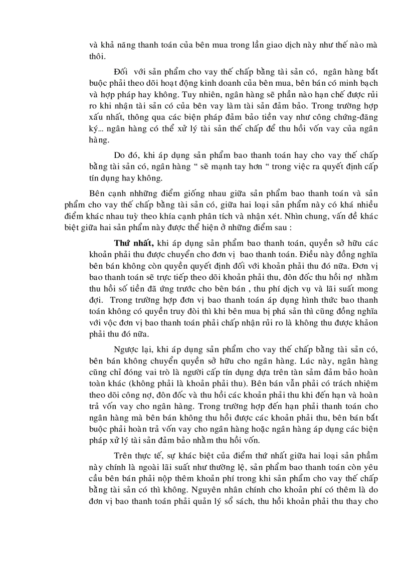 image for page Sản phẩm bao thanh toán factoring Những giải pháp hoàn thiện và phát triển sản phẩm bao thanh toán tại Việt Nam hiện nay