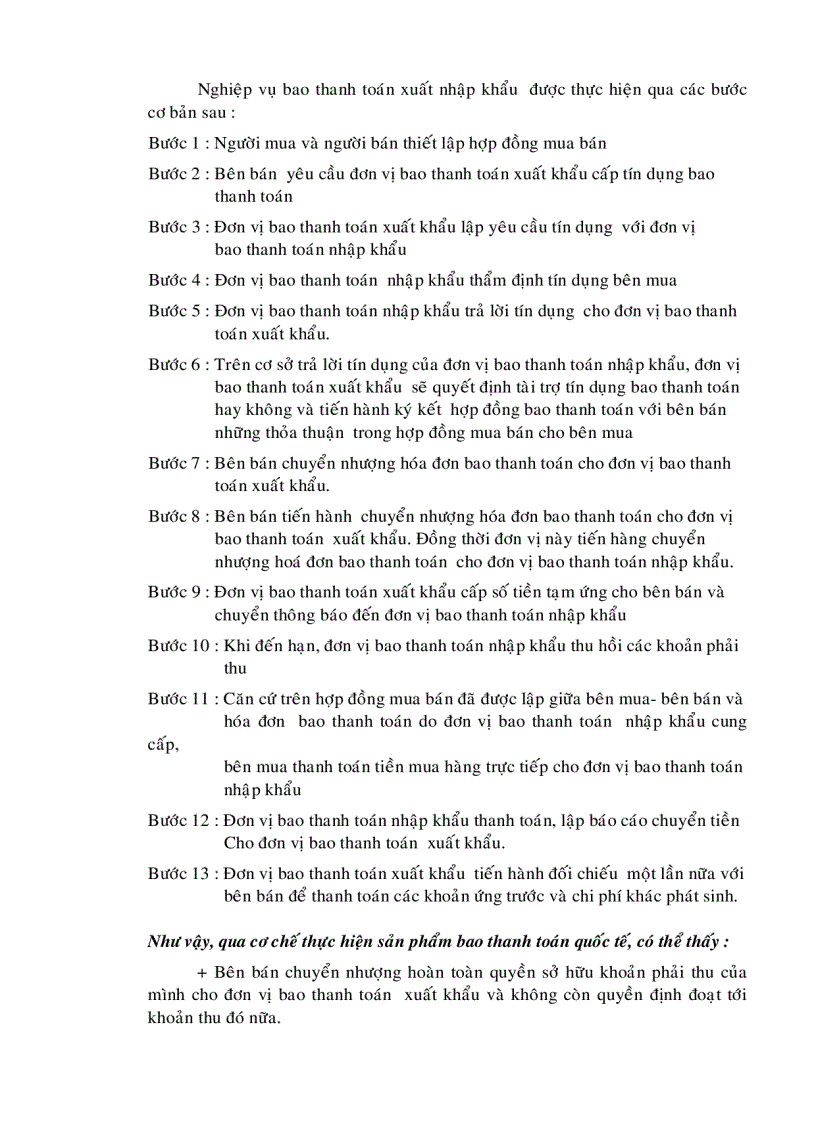 image for page Sản phẩm bao thanh toán factoring Những giải pháp hoàn thiện và phát triển sản phẩm bao thanh toán tại Việt Nam hiện nay