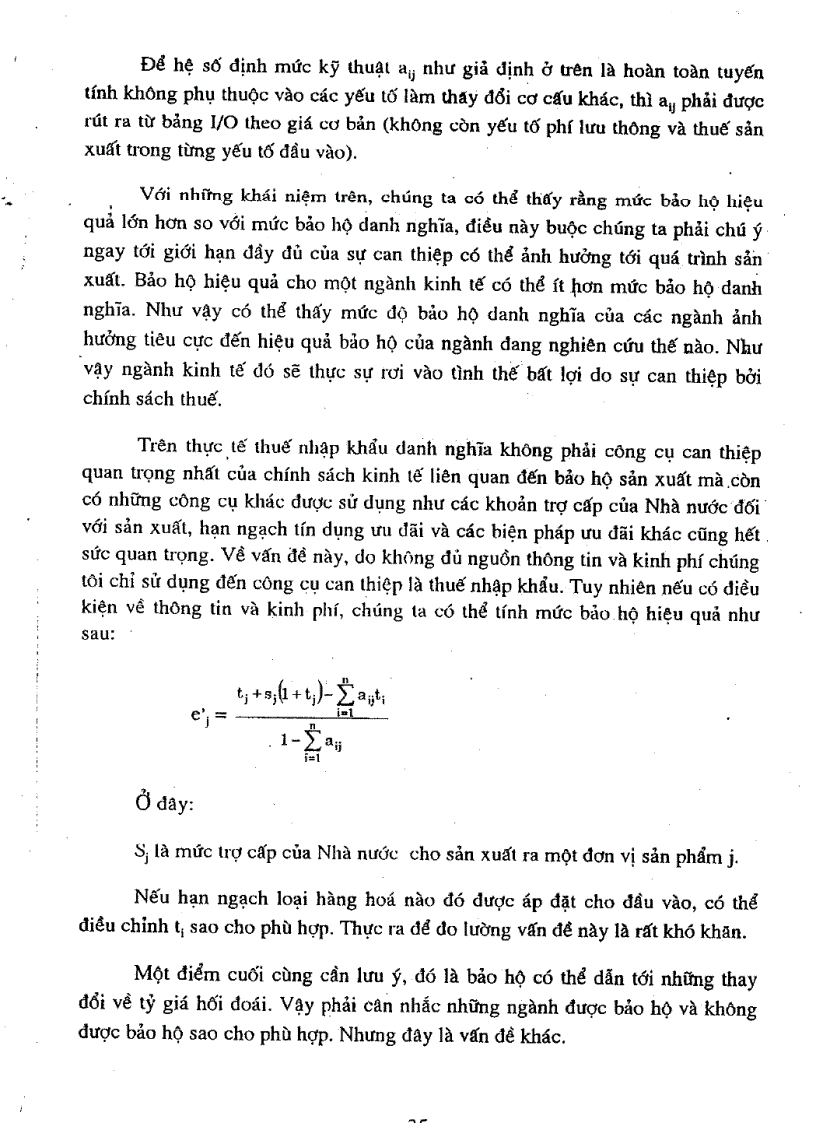 image for page Nghiên cứu các phương pháp phân tích dự báo kinh tế và môi trường thông qua mô hình Ra Vào Input Output