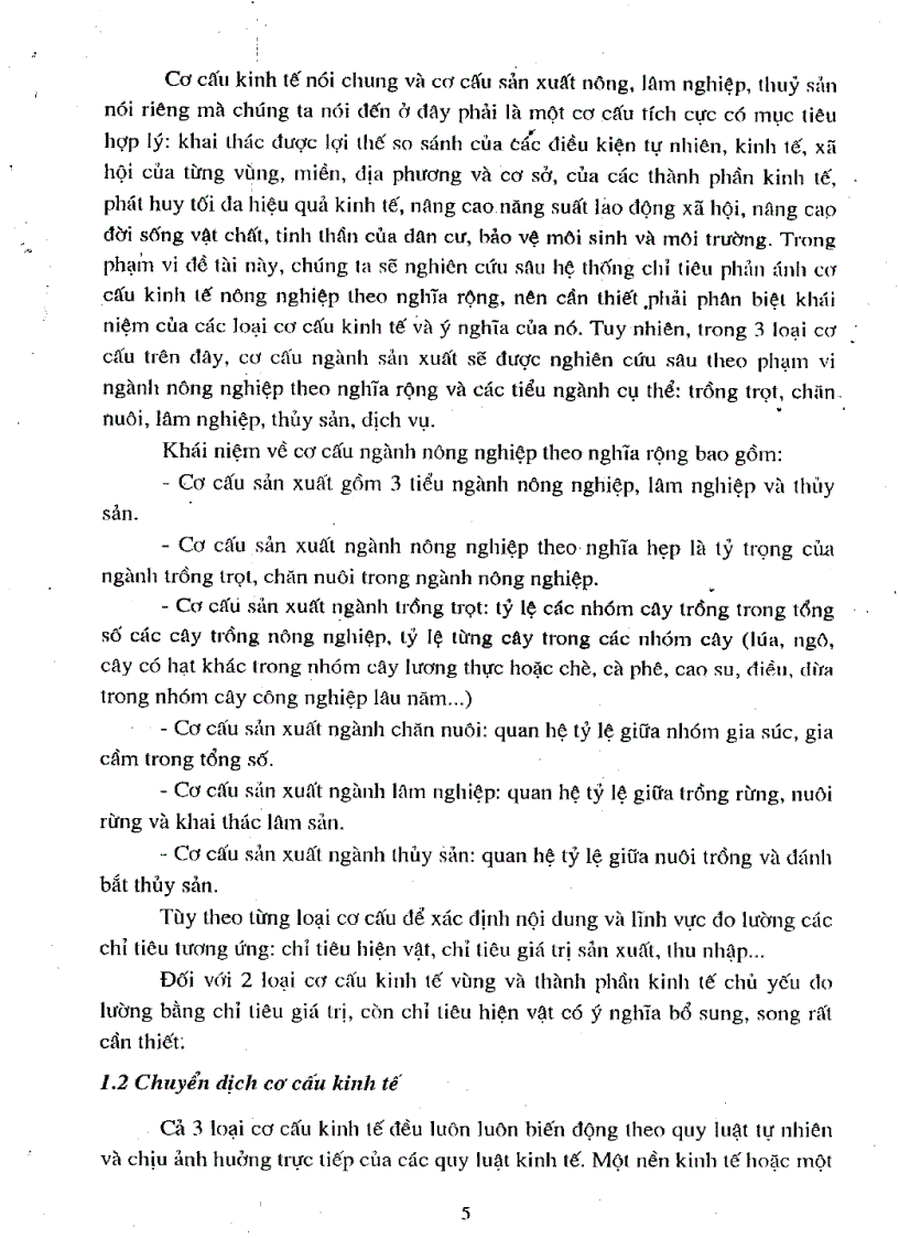 image for page Nghiên cứu xây dựng hệ thống chỉ tiêu thống kê về chuyển dịch cơ cấu sản xuất nông lâm nghiệp và thủy sản