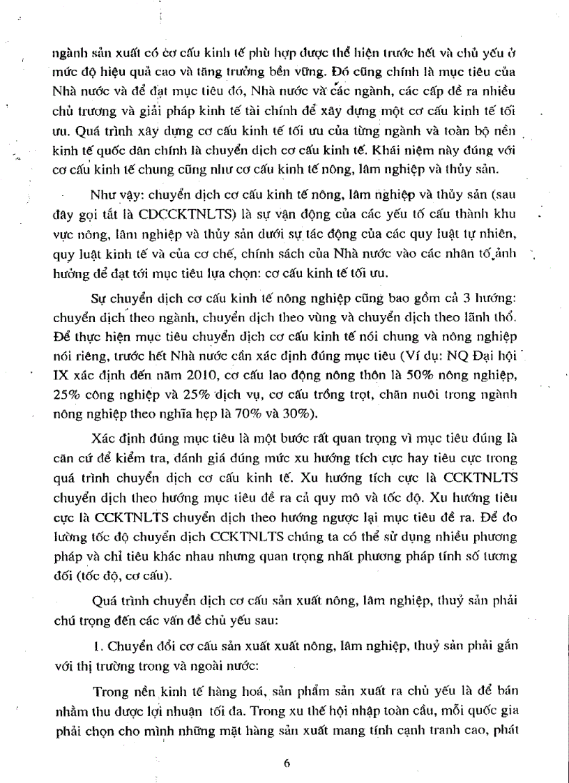 image for page Nghiên cứu xây dựng hệ thống chỉ tiêu thống kê về chuyển dịch cơ cấu sản xuất nông lâm nghiệp và thủy sản