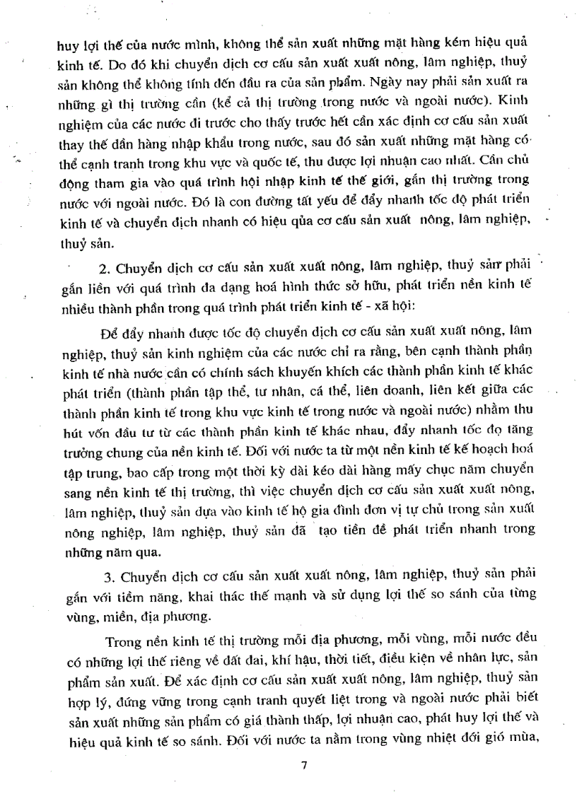 image for page Nghiên cứu xây dựng hệ thống chỉ tiêu thống kê về chuyển dịch cơ cấu sản xuất nông lâm nghiệp và thủy sản