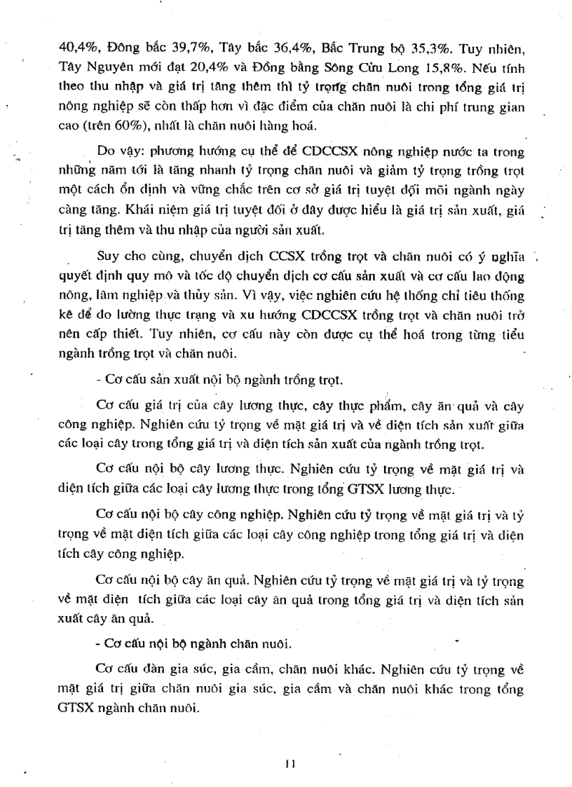 image for page Nghiên cứu xây dựng hệ thống chỉ tiêu thống kê về chuyển dịch cơ cấu sản xuất nông lâm nghiệp và thủy sản