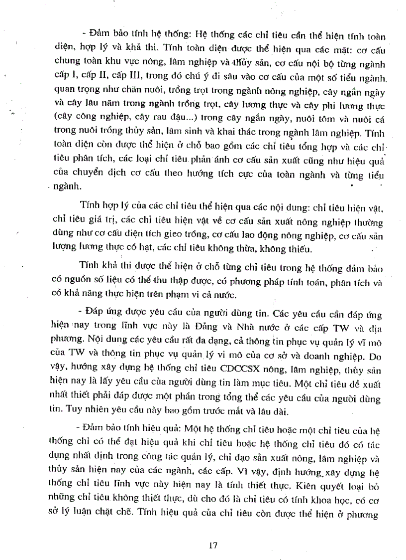 image for page Nghiên cứu xây dựng hệ thống chỉ tiêu thống kê về chuyển dịch cơ cấu sản xuất nông lâm nghiệp và thủy sản