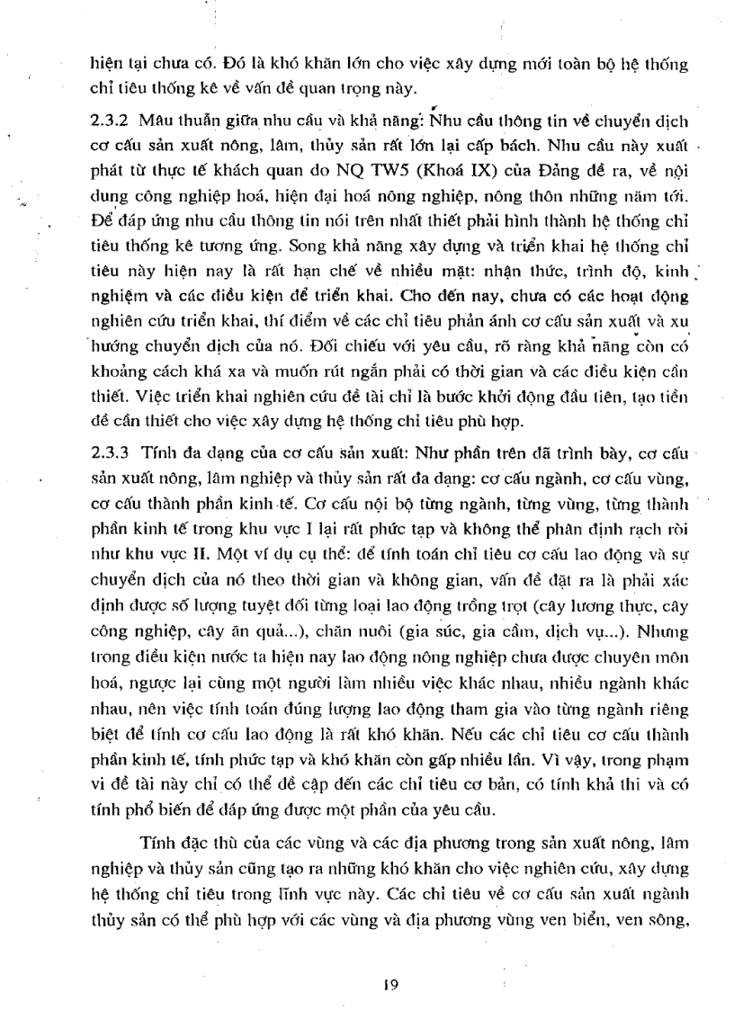 image for page Nghiên cứu xây dựng hệ thống chỉ tiêu thống kê về chuyển dịch cơ cấu sản xuất nông lâm nghiệp và thủy sản