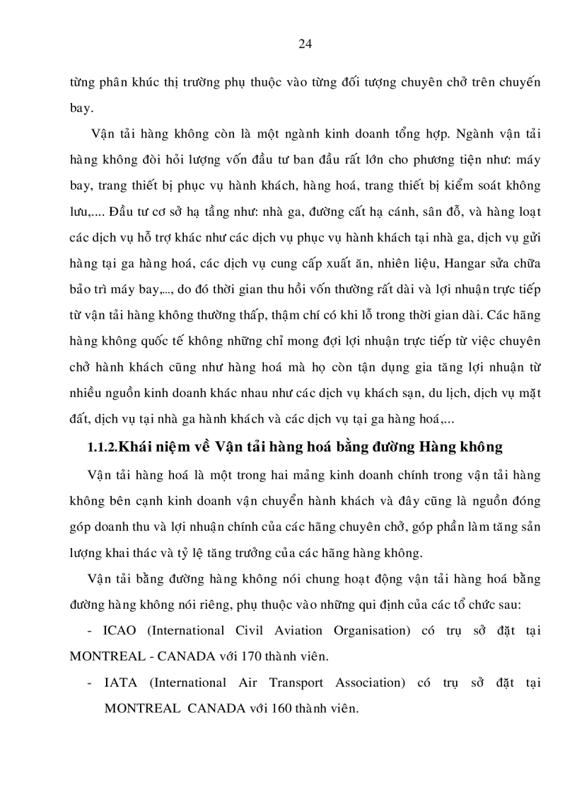 image for page Một số giải pháp phát triển vận tải hàng hoá của vietnam airlines đến năm 2015