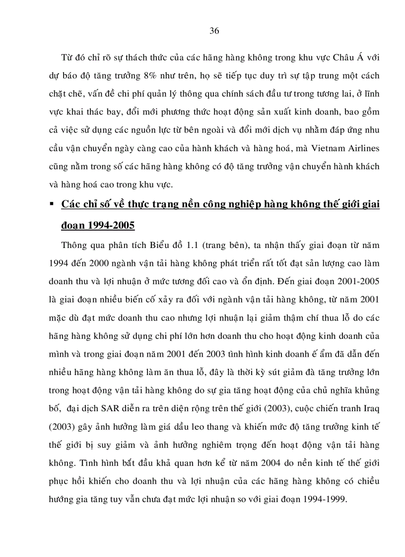 image for page Một số giải pháp phát triển vận tải hàng hoá của vietnam airlines đến năm 2015