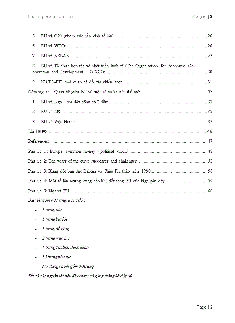 image for page Tìm hiểu về Liên minh Châu Âu EU