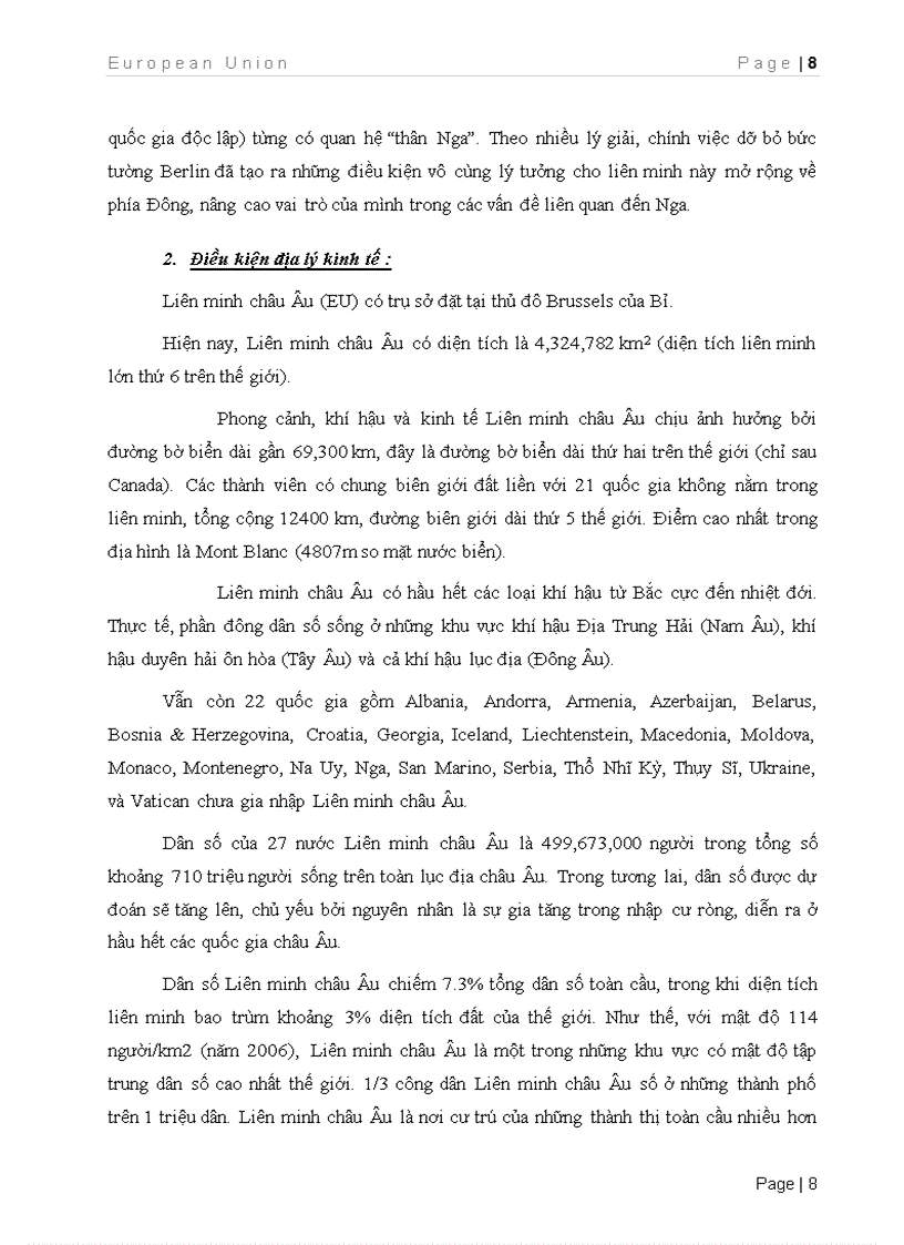 image for page Tìm hiểu về Liên minh Châu Âu EU
