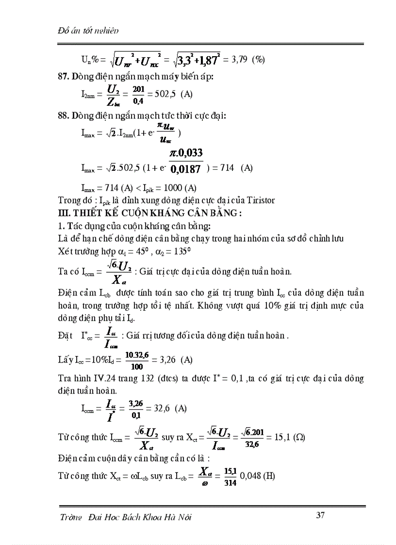 image for page Thiết kế hệ điều chỉnh tốc độ động cơ một chiều kích từ độc lập có đảo chiều quay