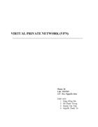 Cấu trúc và phân loại mạng riêng ảo Virtual Private Network