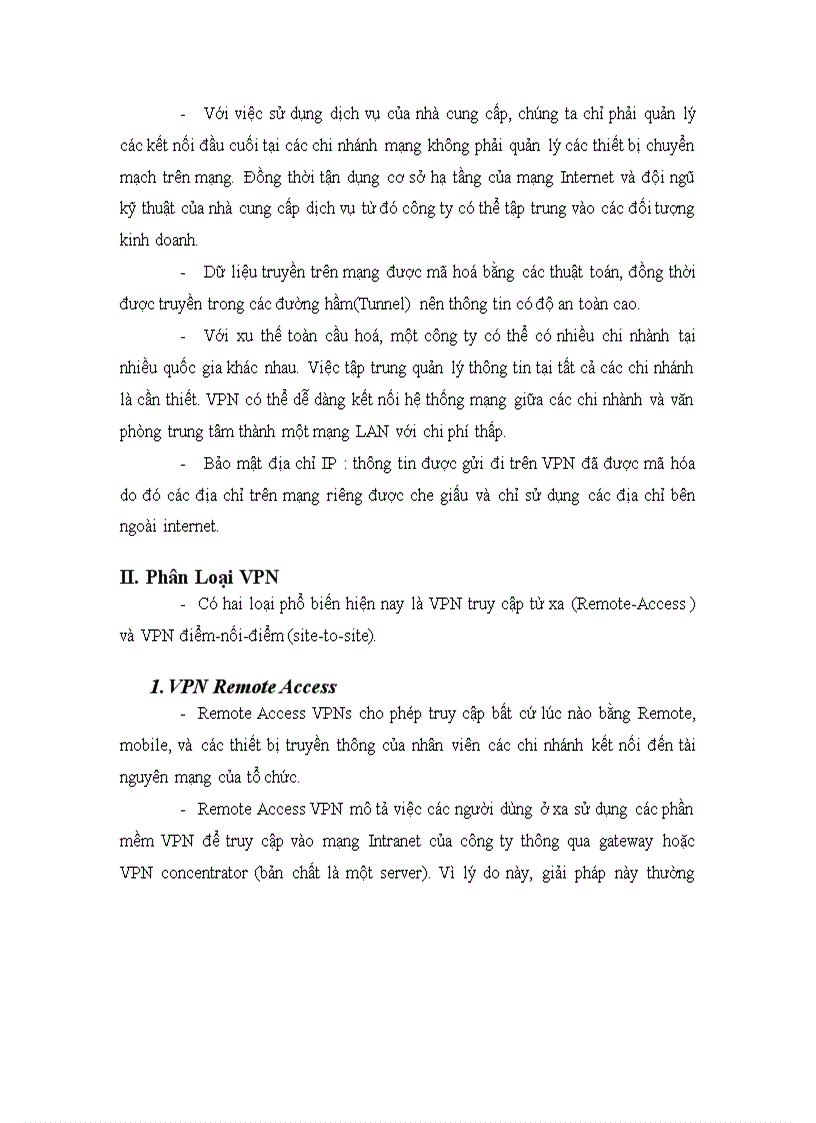 image for page Cấu trúc và phân loại mạng riêng ảo Virtual Private Network