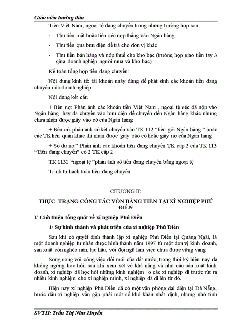 image for page Kế toán vốn bằng tiền