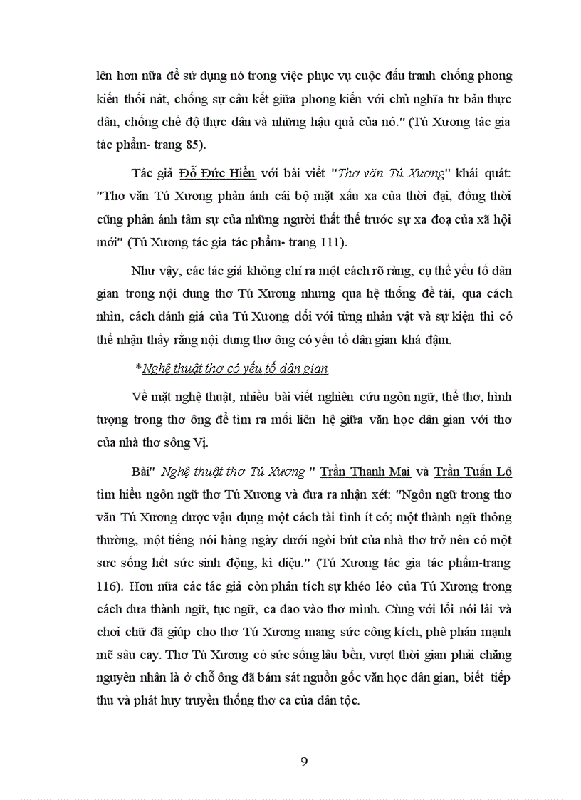 image for page Yếu tố dân gian trong thơ Nôm Hồ Xuân Hương và Trần Tế Xương từ góc nhìn so sánh