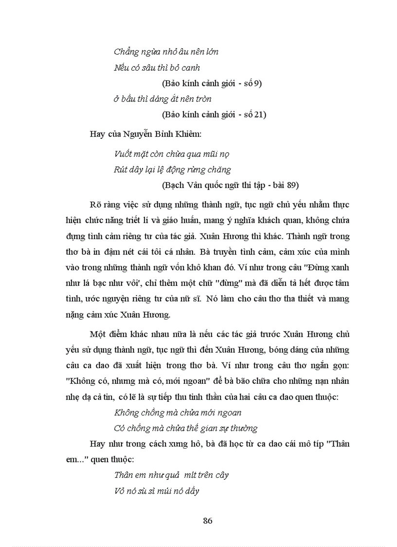 image for page Yếu tố dân gian trong thơ Nôm Hồ Xuân Hương và Trần Tế Xương từ góc nhìn so sánh