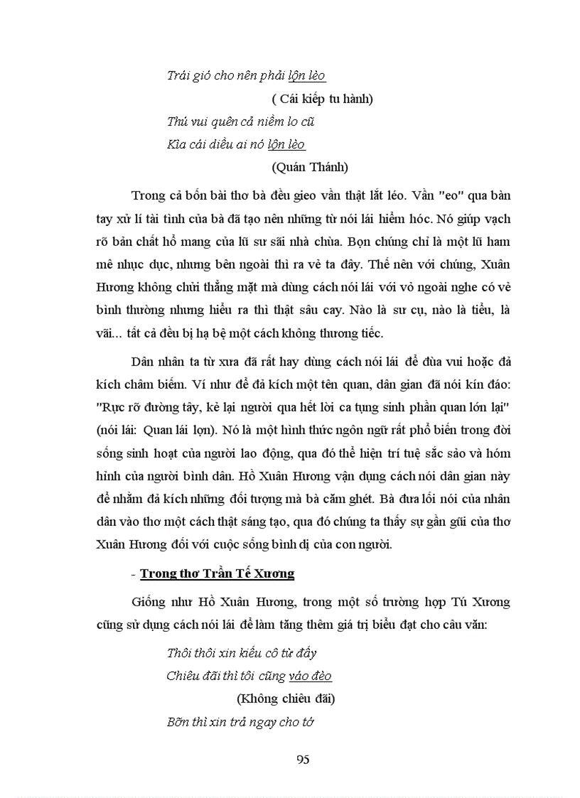 image for page Yếu tố dân gian trong thơ Nôm Hồ Xuân Hương và Trần Tế Xương từ góc nhìn so sánh