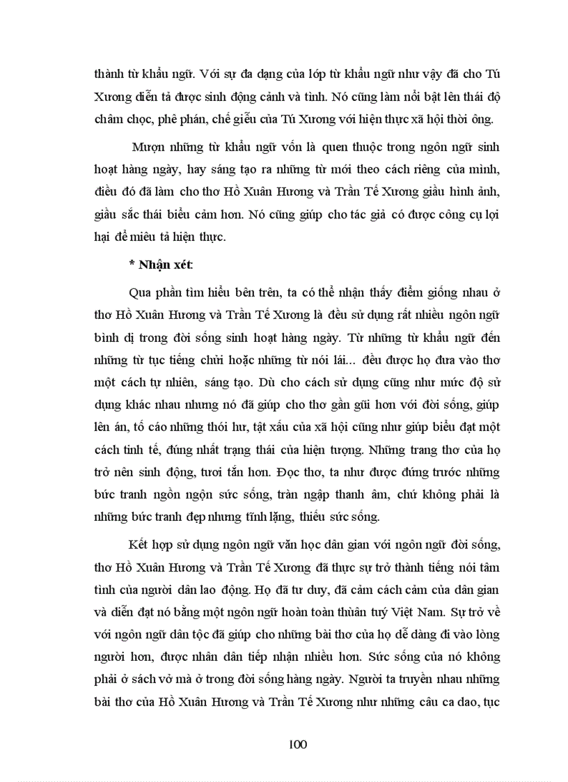 image for page Yếu tố dân gian trong thơ Nôm Hồ Xuân Hương và Trần Tế Xương từ góc nhìn so sánh