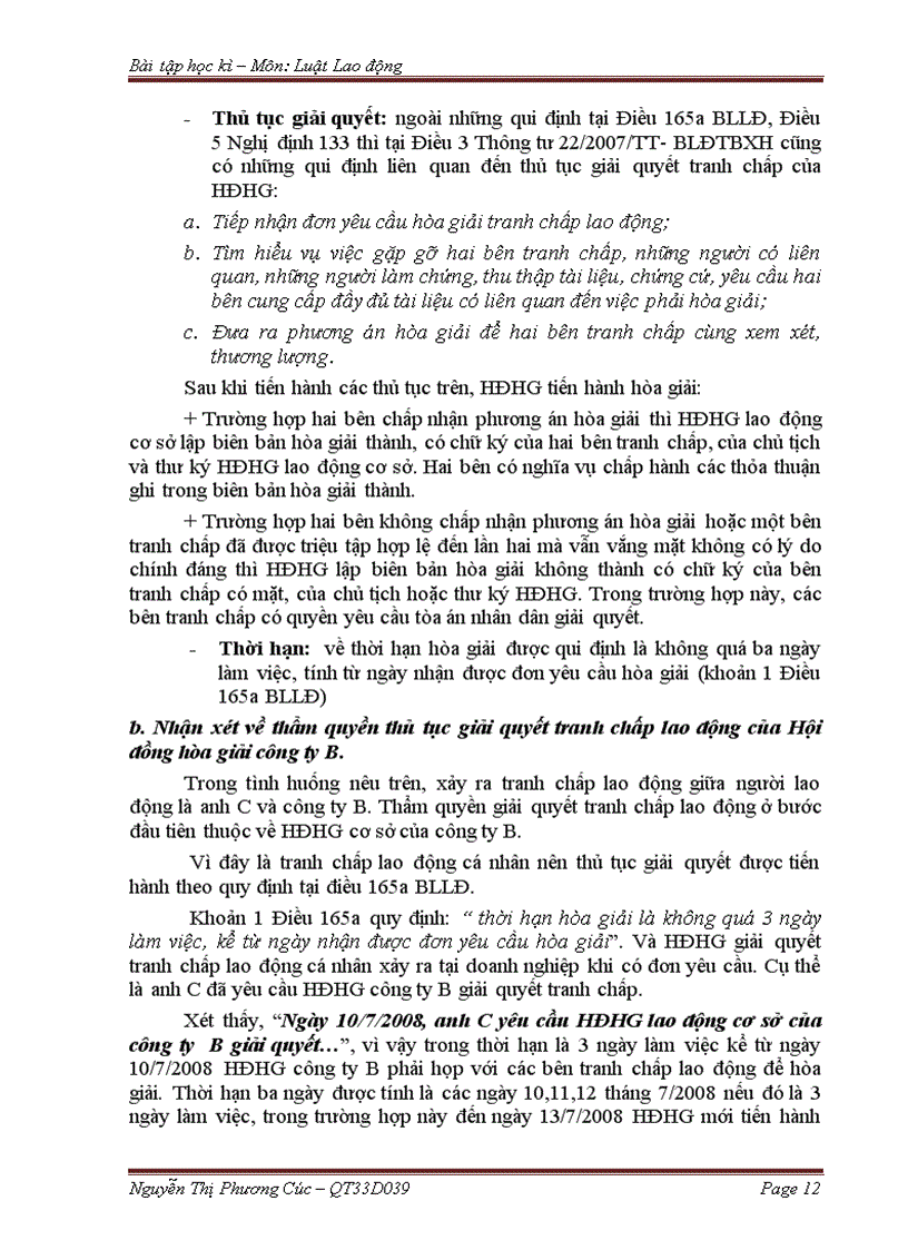 image for page Cơ chế giải quyết khiếu nại trong lĩnh vực lao động