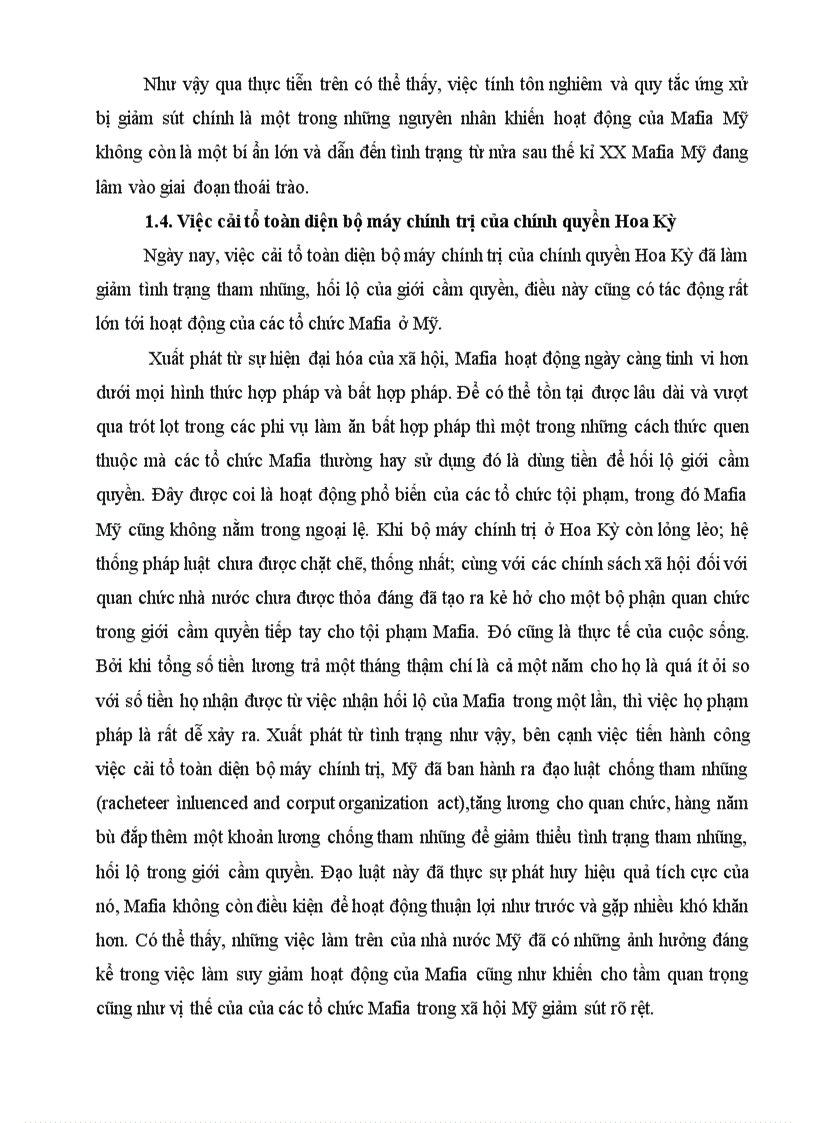 image for page Tổ chức và hoạt động của mafia Mỹ