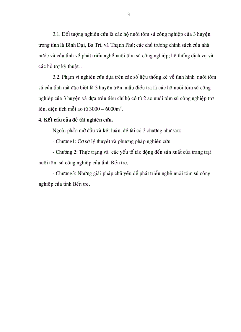 image for page Các nhân tố tác động đến nghề nuôi tôm sú công nghiệp của tỉnh Bến Tre