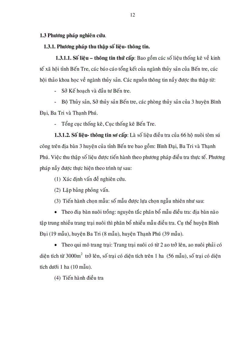 image for page Các nhân tố tác động đến nghề nuôi tôm sú công nghiệp của tỉnh Bến Tre