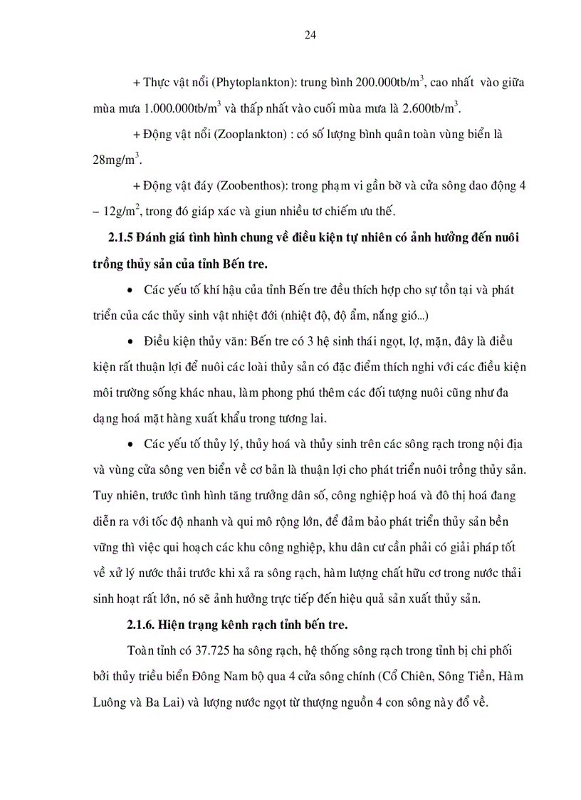 image for page Các nhân tố tác động đến nghề nuôi tôm sú công nghiệp của tỉnh Bến Tre