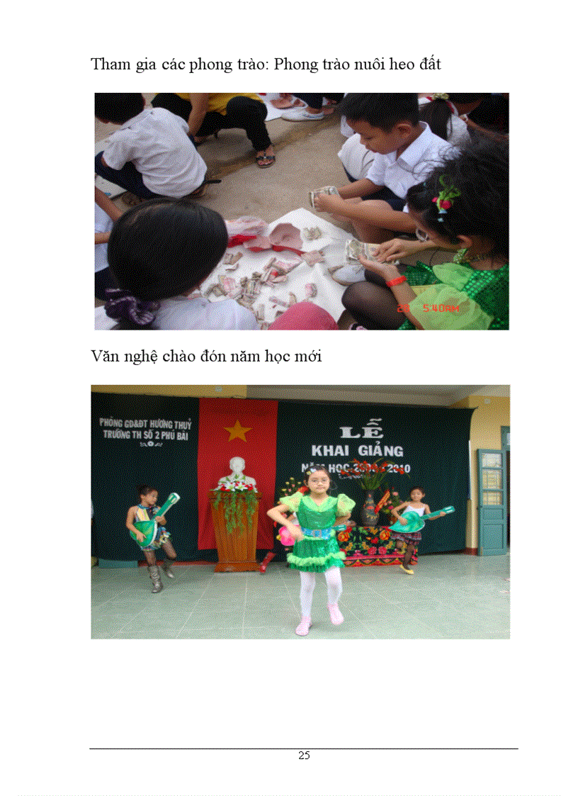 image for page Thực trạng và biện pháp nâng cao chất lượng công tác Đội Sao và phong trào thiếu nhi ở trường Tiểu học Số 2 Phú Bài