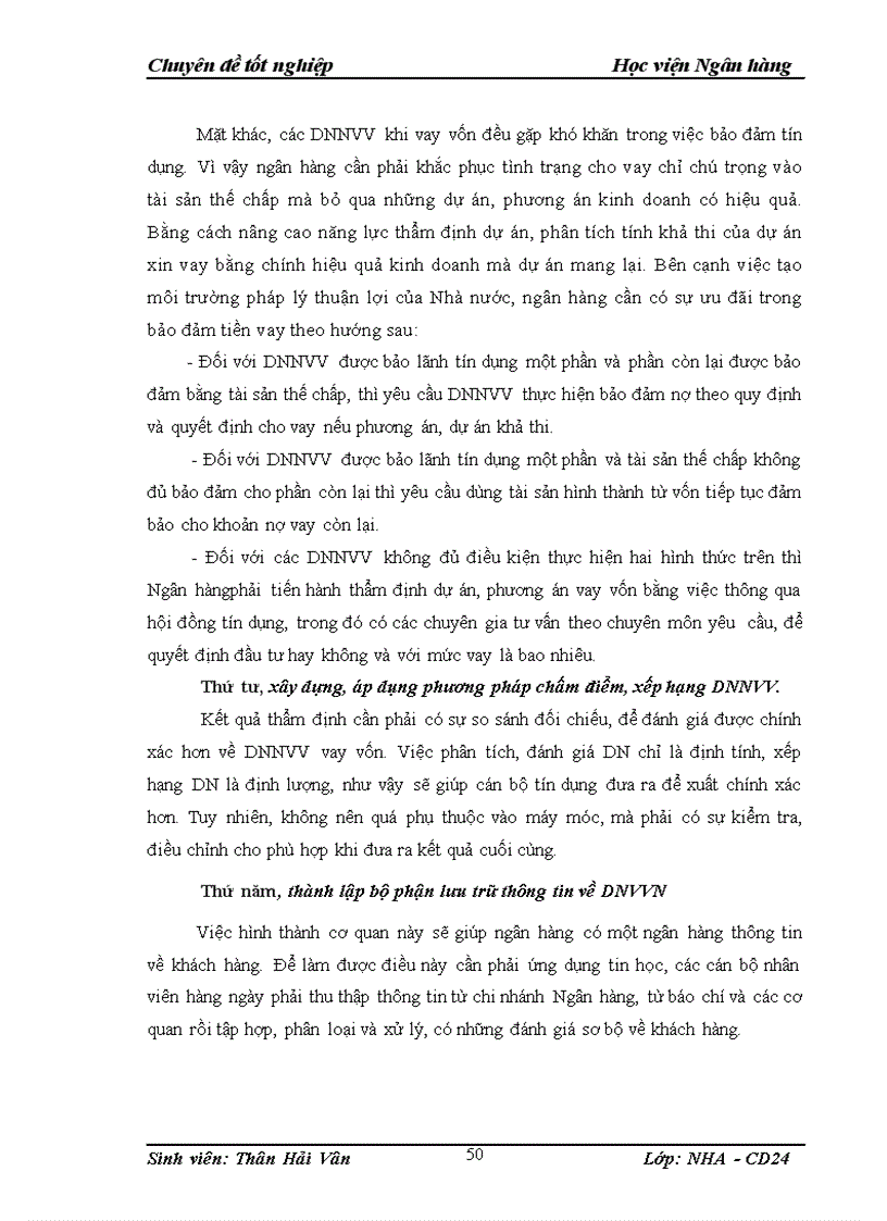 image for page Giải pháp mở rộng tín dụng đối với Doanh nghiệp nhỏ và vừa tại Ngân hàng thương mại cổ phần Quốc tế VIB bank chi nhánh Đống Đa