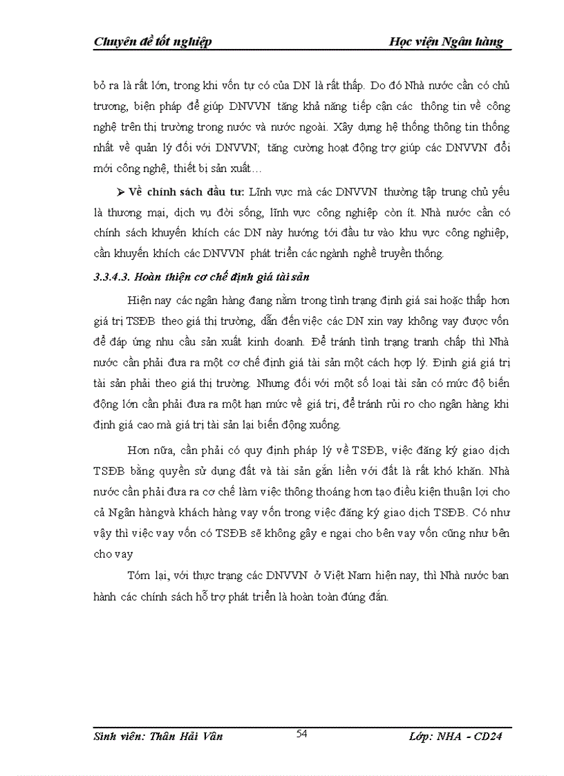 image for page Giải pháp mở rộng tín dụng đối với Doanh nghiệp nhỏ và vừa tại Ngân hàng thương mại cổ phần Quốc tế VIB bank chi nhánh Đống Đa