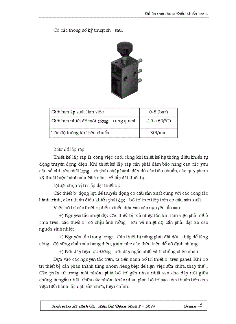 image for page Thiết kế điều khiển công nghệ khoan 1 lỗ