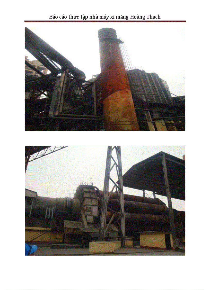 image for page Báo cáo thực tập nhà máy xi măng Hoàng Thạch