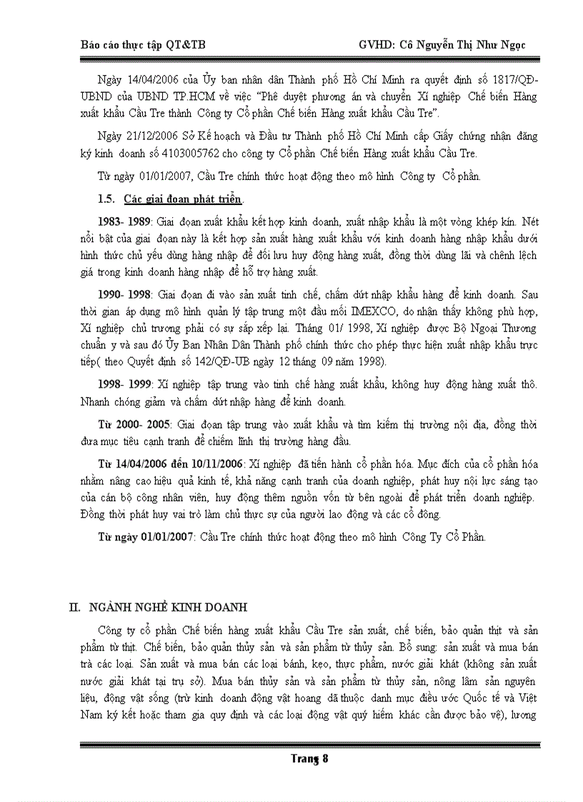 image for page Tìm hiểu hệ thống máy trong quy trình sản xuất chả giò nhân thịt tại Ty Cổ Phần Chế Biến Hàng Xuất Khẩu Cầu Tre