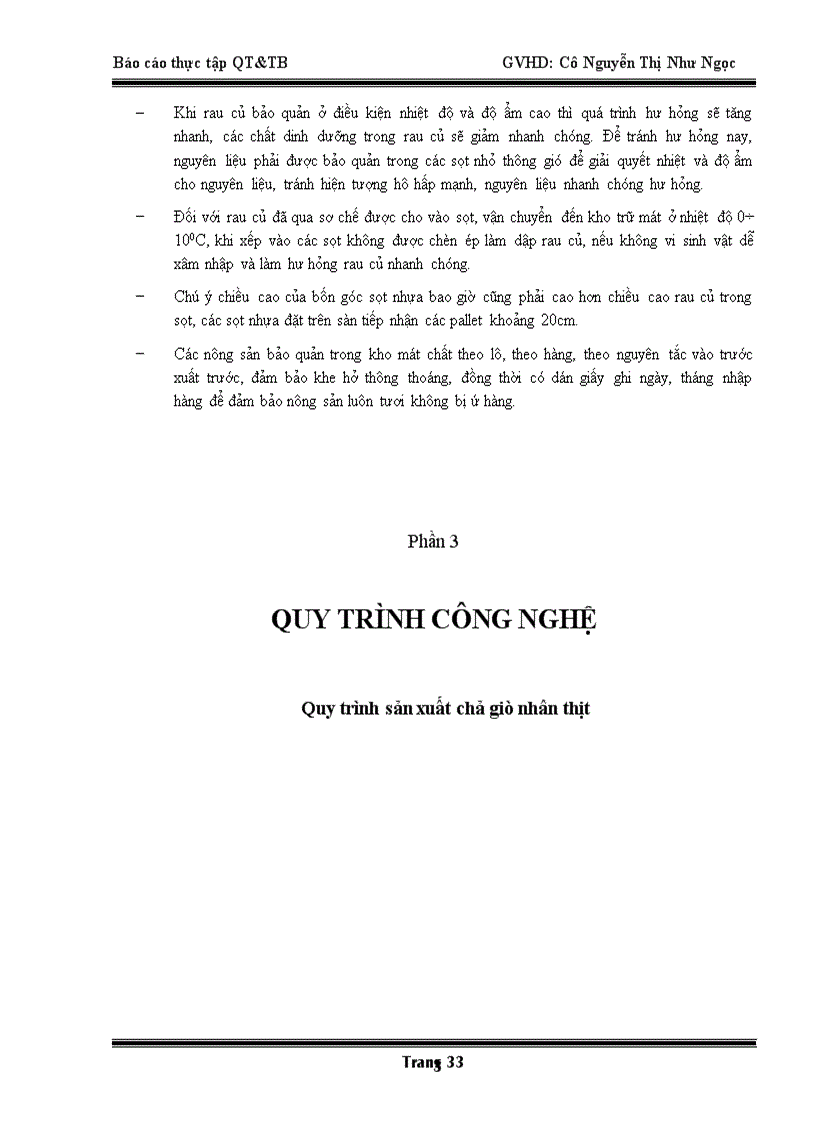 image for page Tìm hiểu hệ thống máy trong quy trình sản xuất chả giò nhân thịt tại Ty Cổ Phần Chế Biến Hàng Xuất Khẩu Cầu Tre